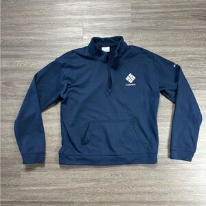 Columbia Women’s Zip-Up Sweater in Navy